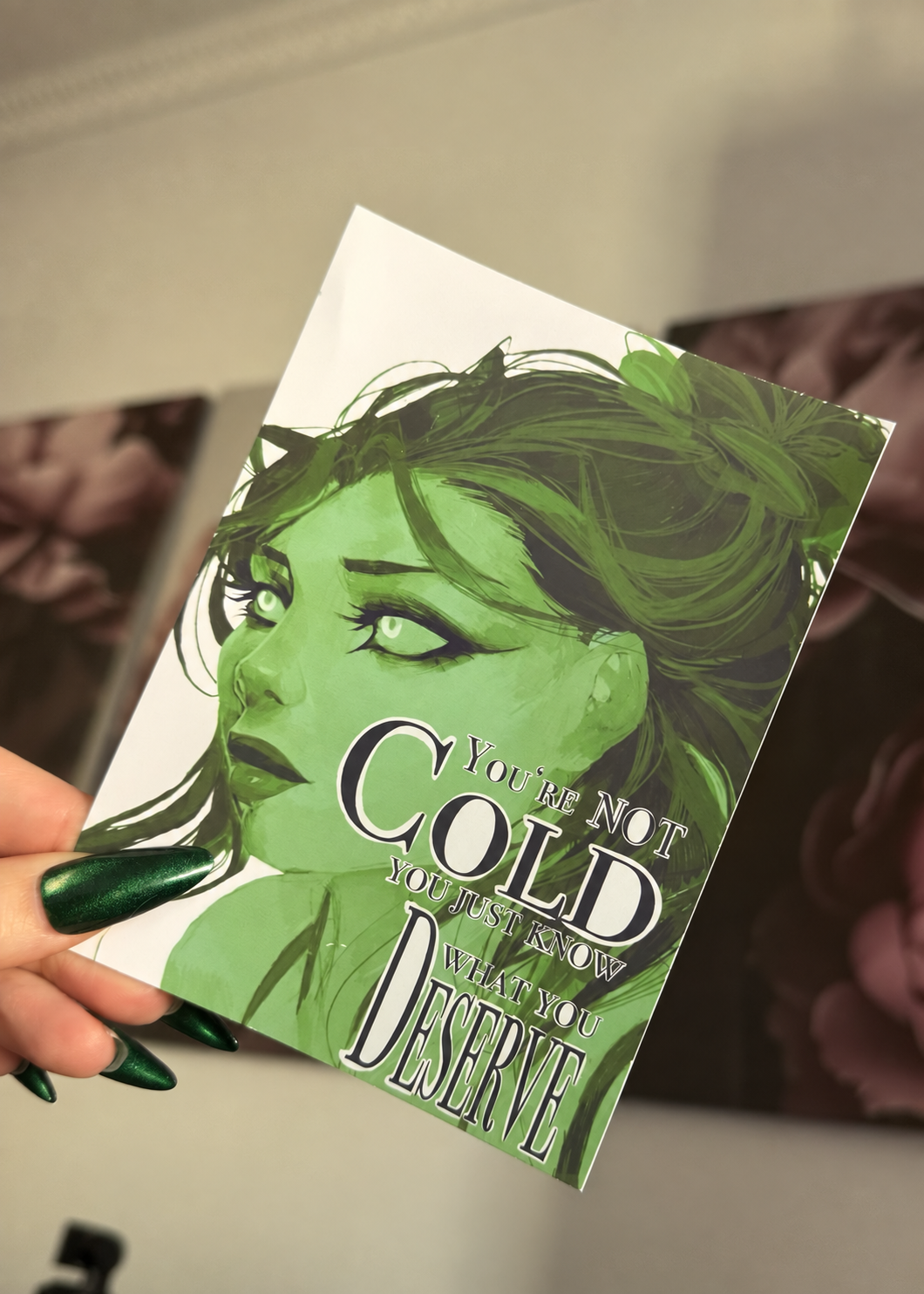 Ambient Green Art Card