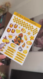 Sour Candy Stickersheet